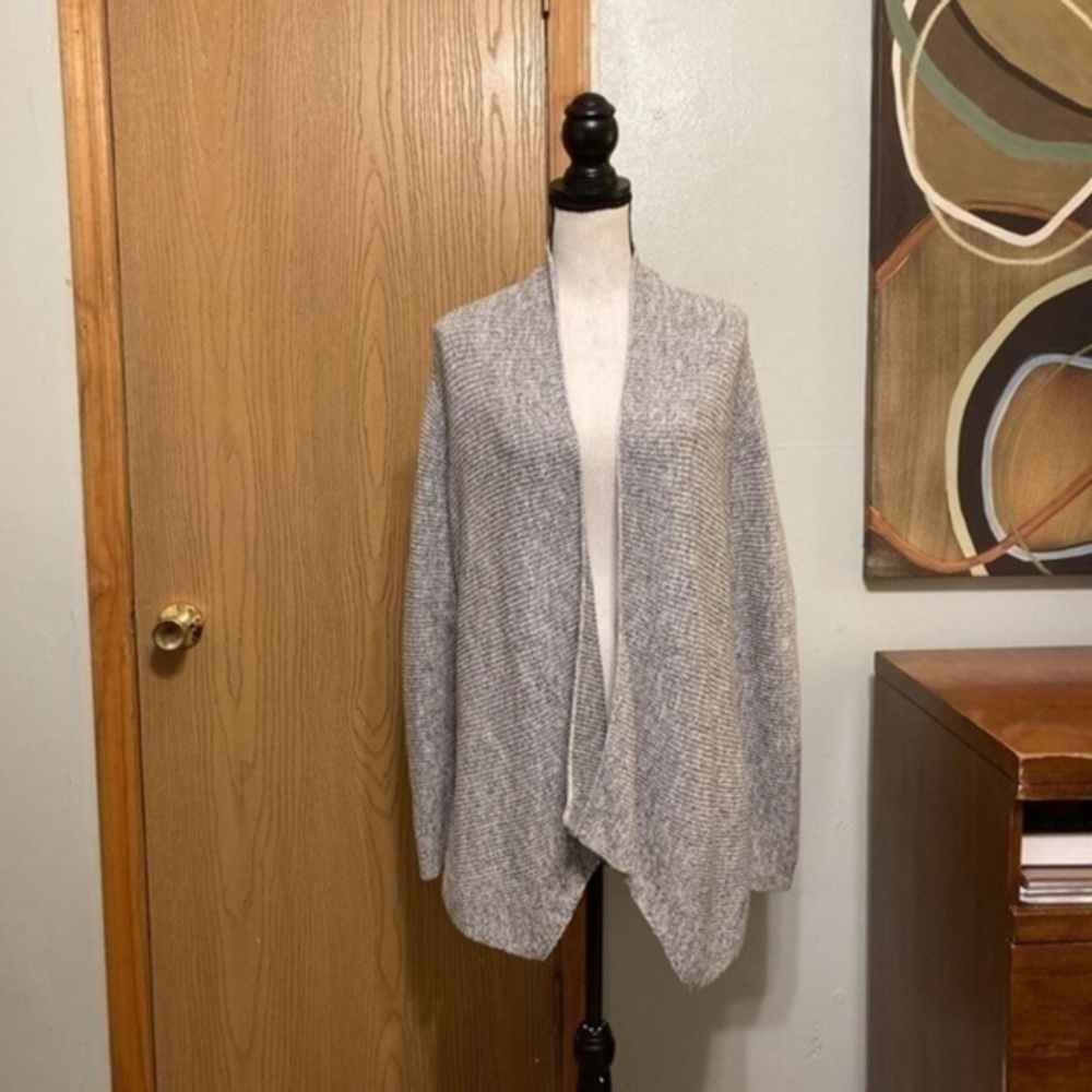 Nic + Zoe Small Multi-Color Long Sleeve Marled Open-Front Cardigan Sweater - EUC